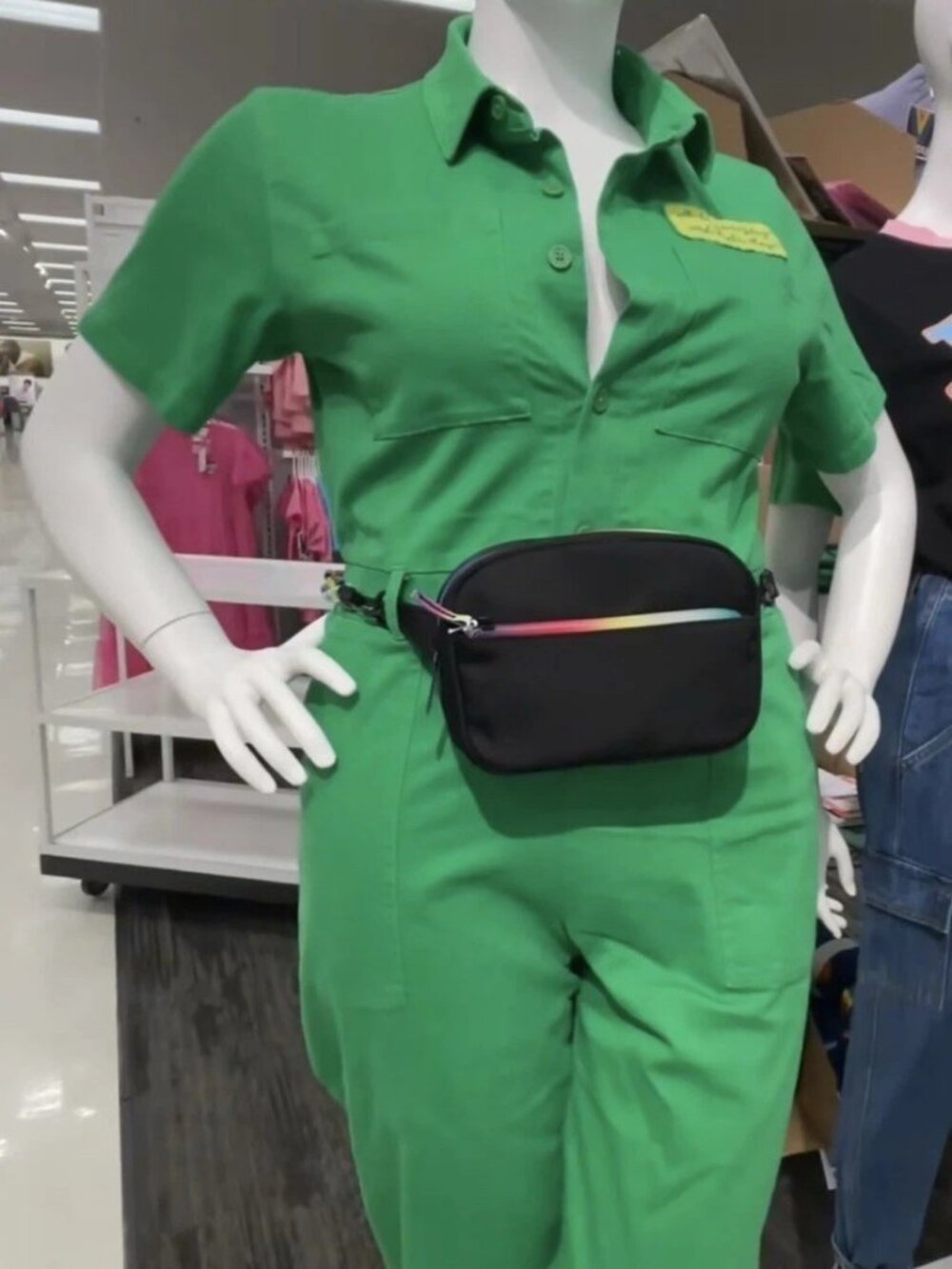 NWT Target Pride "All Day Every Day" Unisex Boiler Suit - Green - L